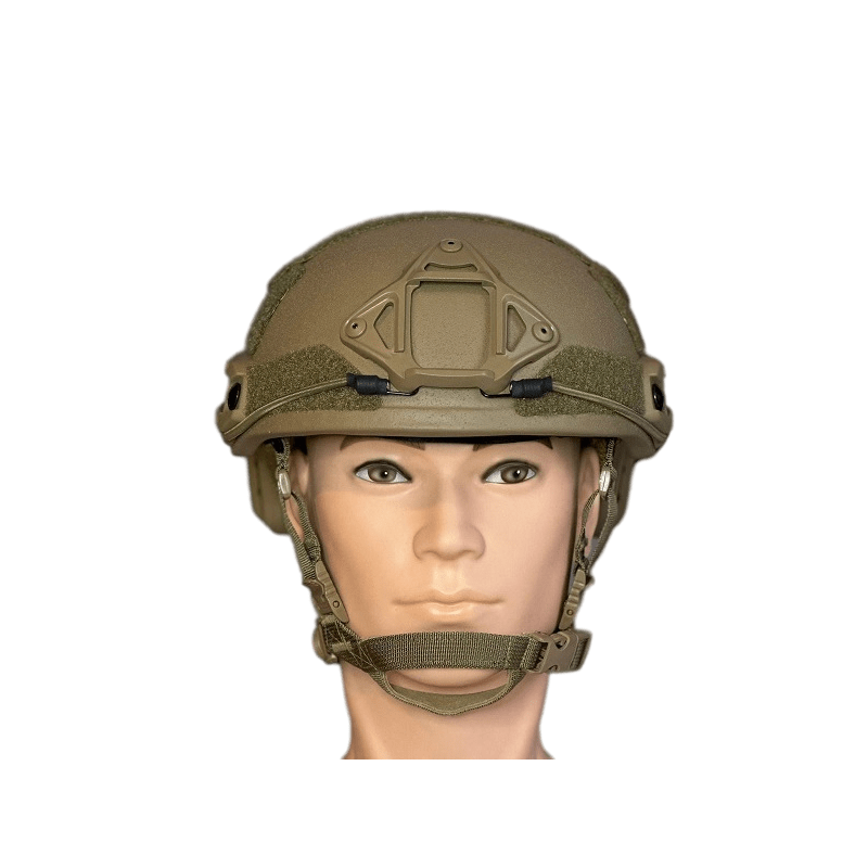 Casque Tactique Balistique IIIA Marron – Protection Fibre D'aramide