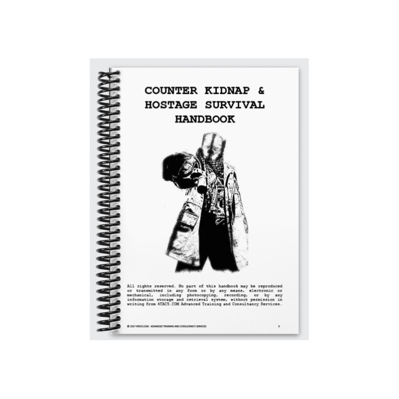 Livre "Counter Kidnap & Hostage Survival" - Karl OSCARDELTA