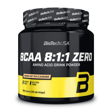 BIOTECH BCAA8:1:1 ZERO - Acides aminés sans sucre