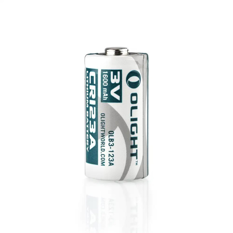 Olight CR123A | Pile Lithium Haute Performance