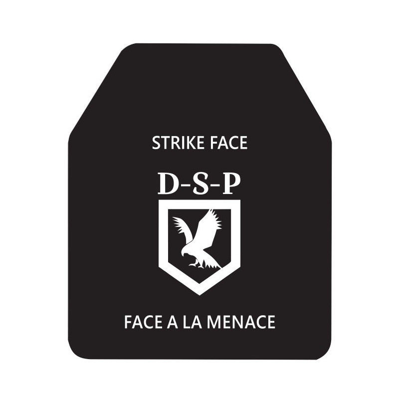Plaque balistique NIJ IV – Stand Alone – Céramique + PE – 25×30 cm