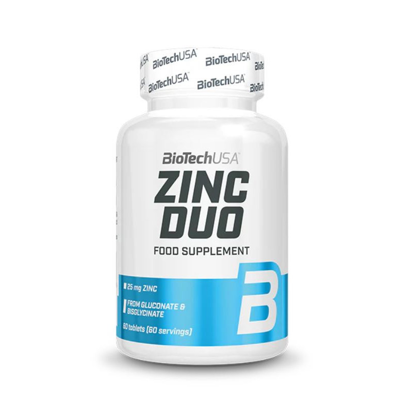 BIOTECH Zinc Duo – 60 comprimés