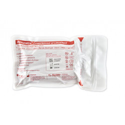 Pansement compressif d’urgence FCP03 – Bandage israélien 10 cm à pression directe intégrée